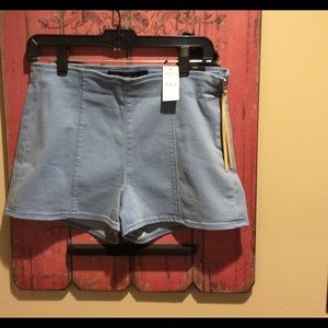 Express denim shorts